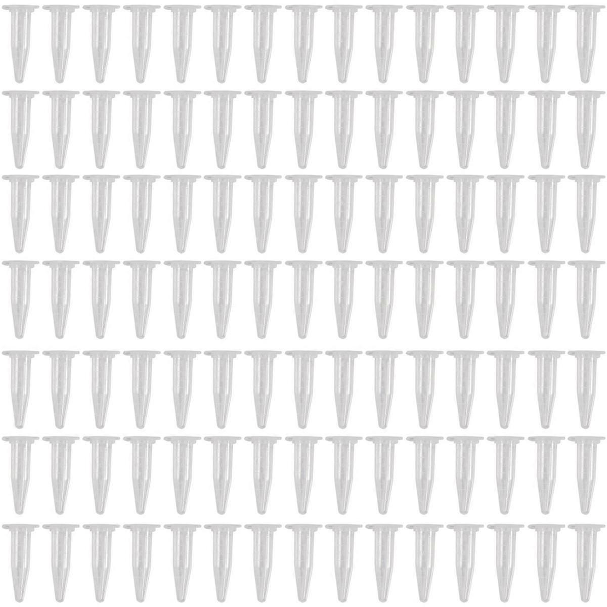 500 جهاز كمبيوتر شخصى مختبر واضح بيضاء علامة مطبوعة أنبوب الطرد المركزي البلاستيكية