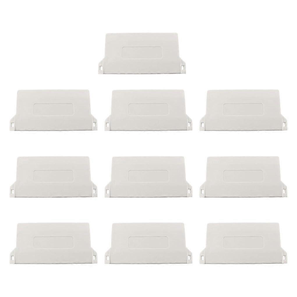 10 Pack Vertical Blind Bottom Weights Durable Plastic Easy Install Replacement Slats
