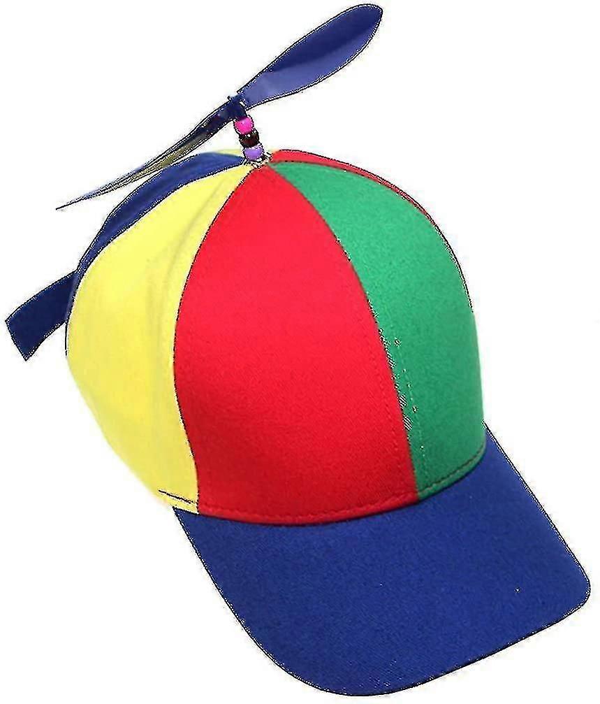 Kids Baseball Cap, Detachable Propeller Baseball Cap Beanie (1pcs)