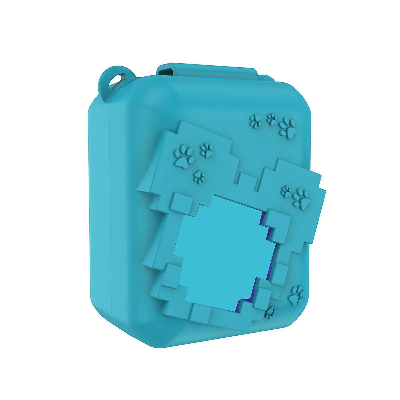 Scratchproof Shell Flexible Sleeve Portable Silicone Cover Protector Case for Digital Pet Interactive Virtual Toy  Green