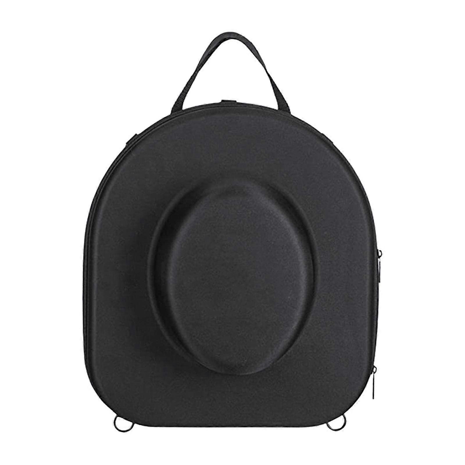 Cowboy Hat Travel Case with Handle Portable Hat Storage Box for Outdoor Trips
