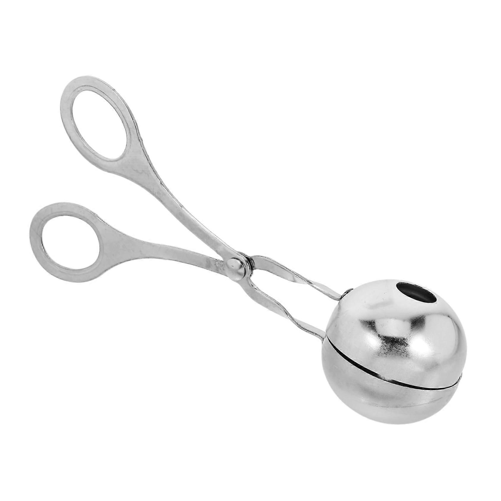 Stainless Steel Meatball Maker Scoop with Ergonomic Handle for Uniform Portion Control