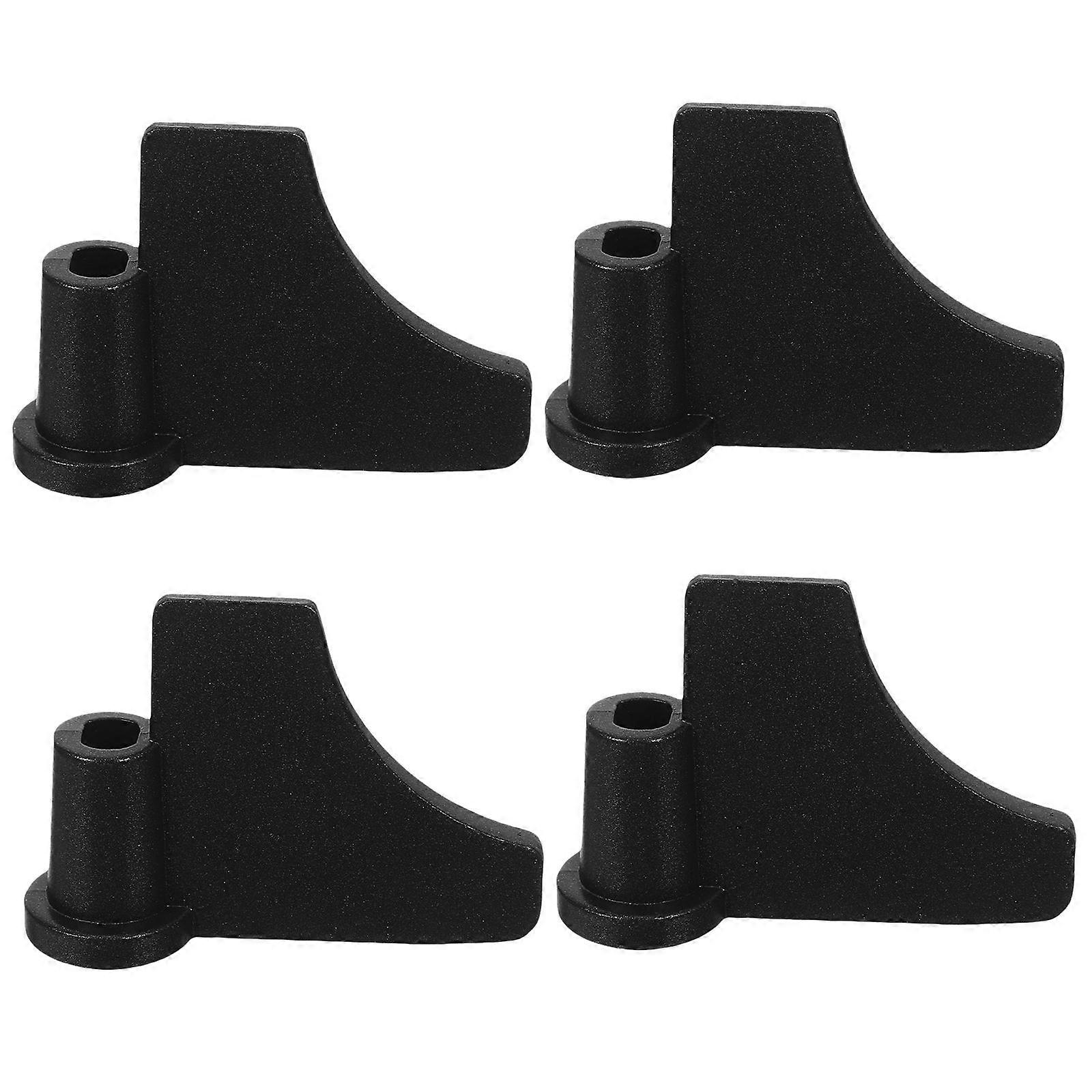 Bread Maker Paddle Replacement Set for Efficient Dough Mixing 4Pcs Black Stainless Steel