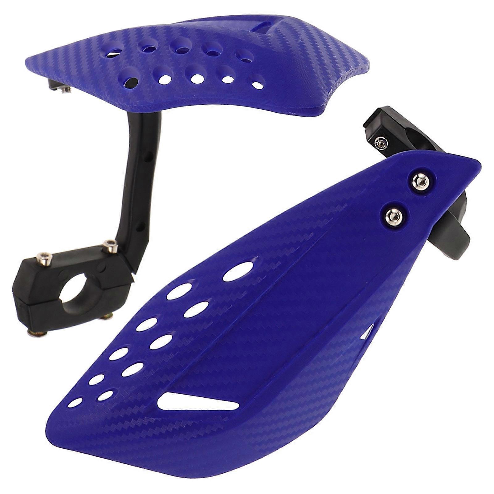 Blue Motorcycle Hand Guards Replacement for Handlebar Guard 1Pair