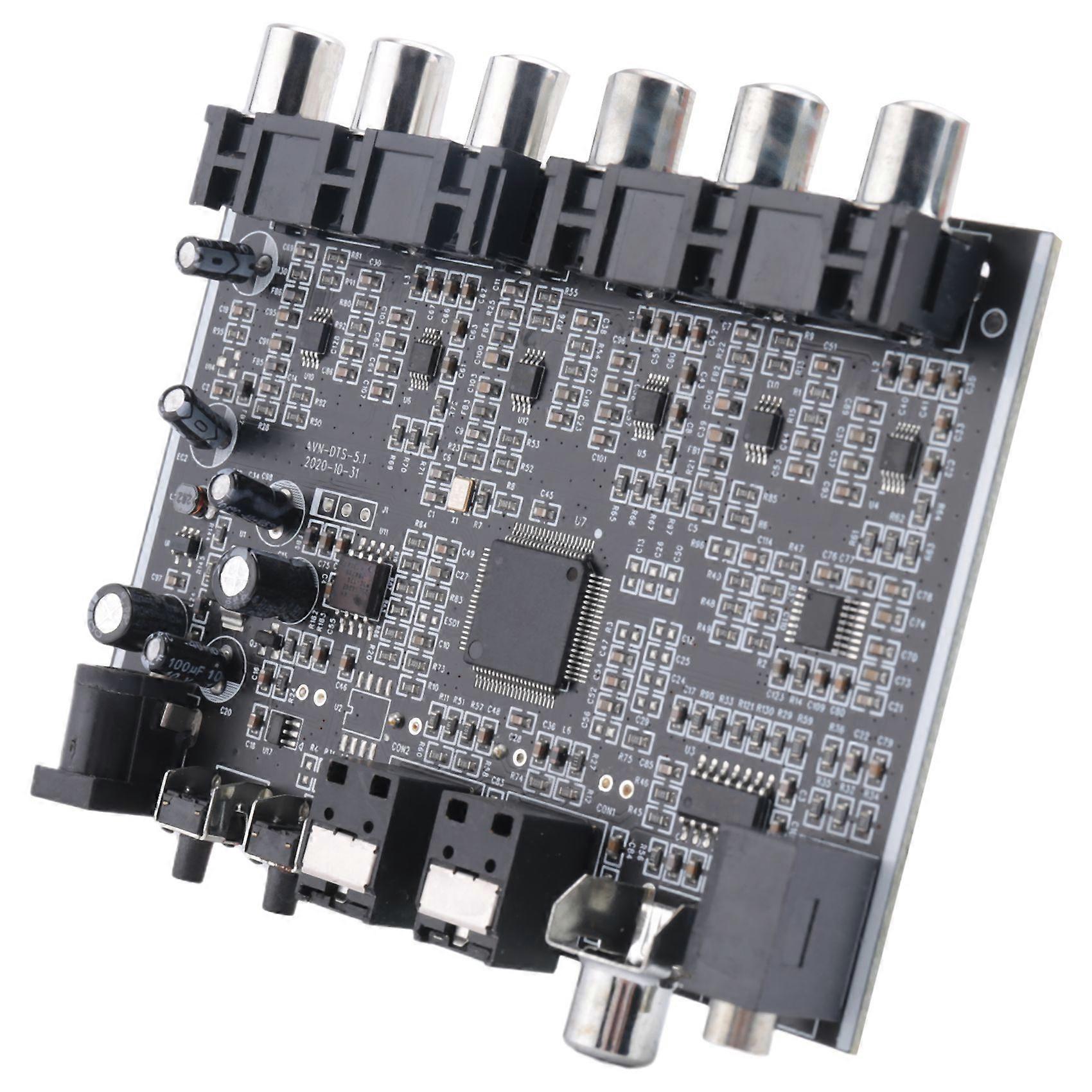 5.1 Channel Audio Decoder PCM Digital Optical Coaxial DTS RCA HiFi Stereo Audio Home Theater Decoder Board Amplifier