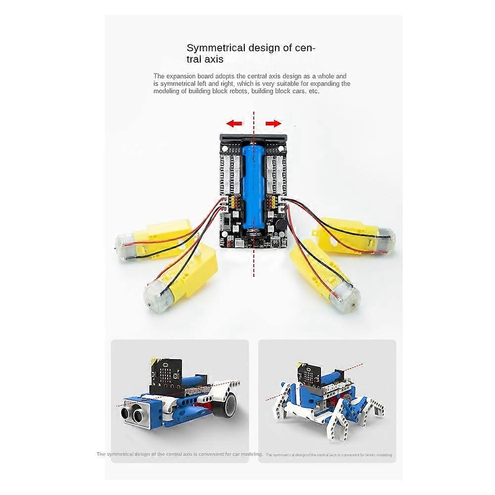 keyes brick micro:bit sensor expansion board python... For Micro:Bit Expansion Board Motor Servo Development Driver Board for ...