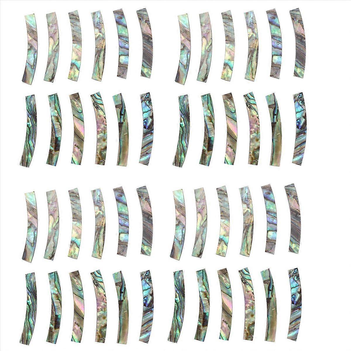 12Pcs Guitar Soundhole Rosette Abalone Shell