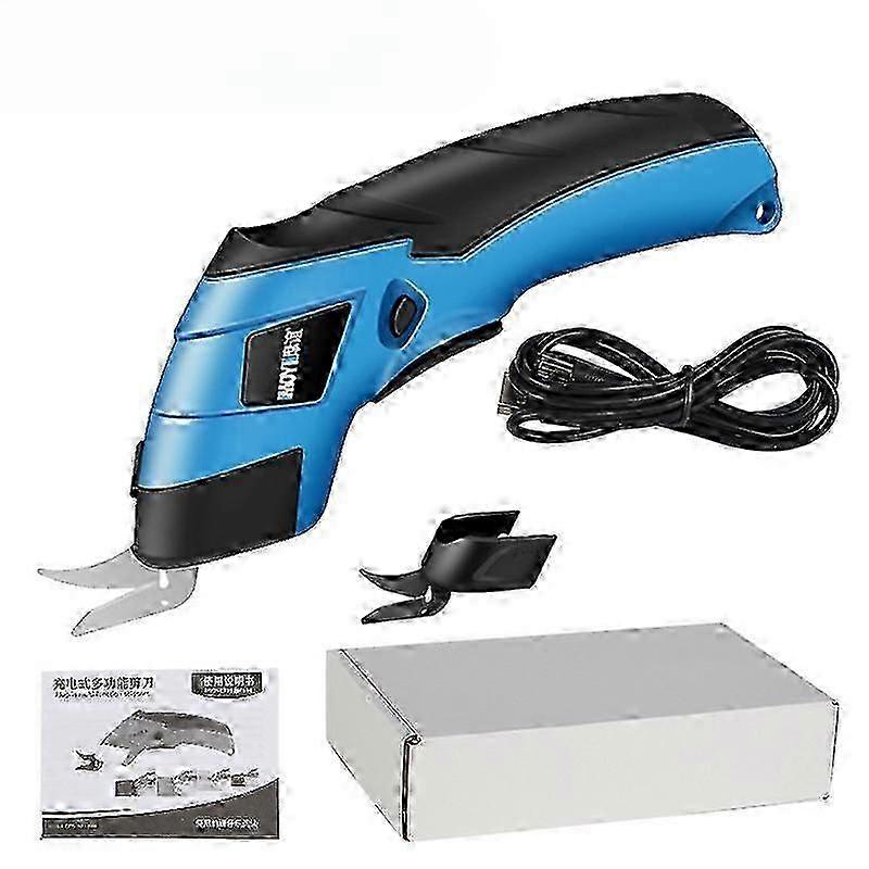 Energy Electric Scissors with Built-in Battery - 4V Lithium Multi-Cutter for Precision Cutting & Crafting
