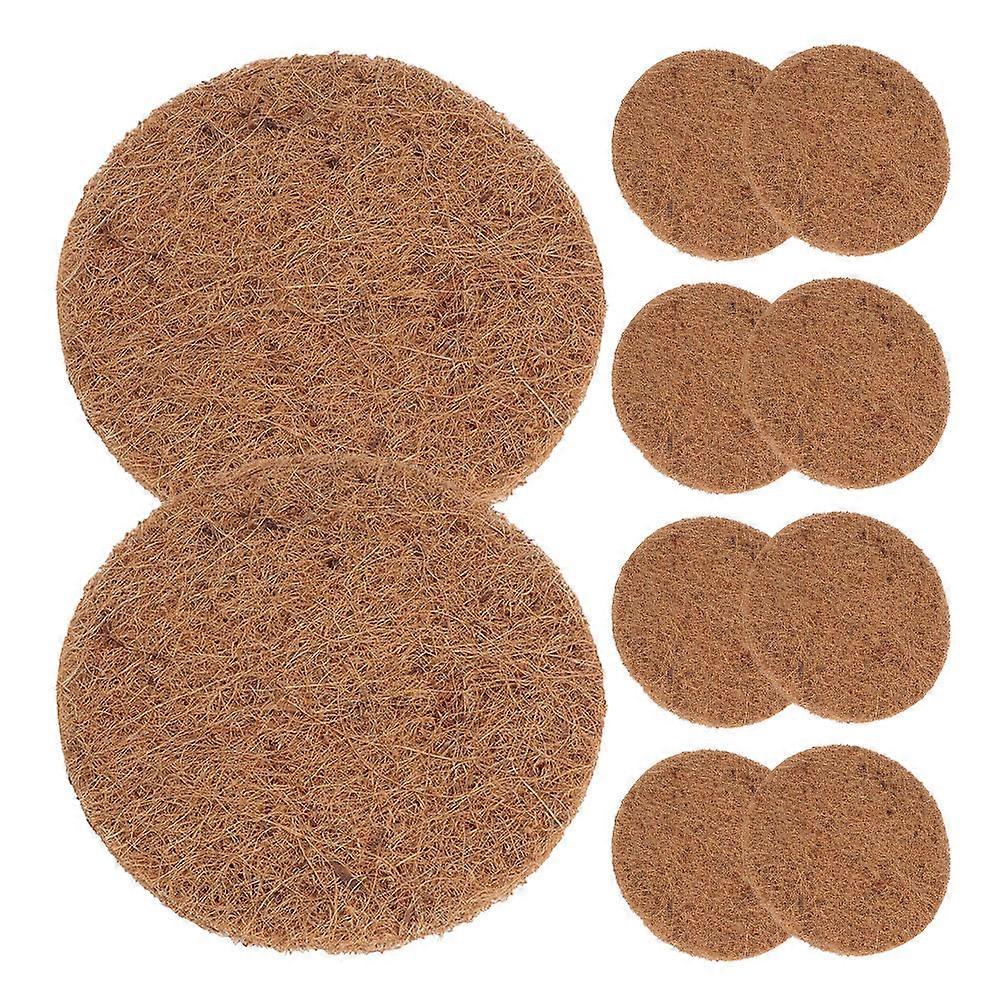 Coconut Fiber Leak-Proof Soil Pad for Parrots Nesting 12Pcs Pack