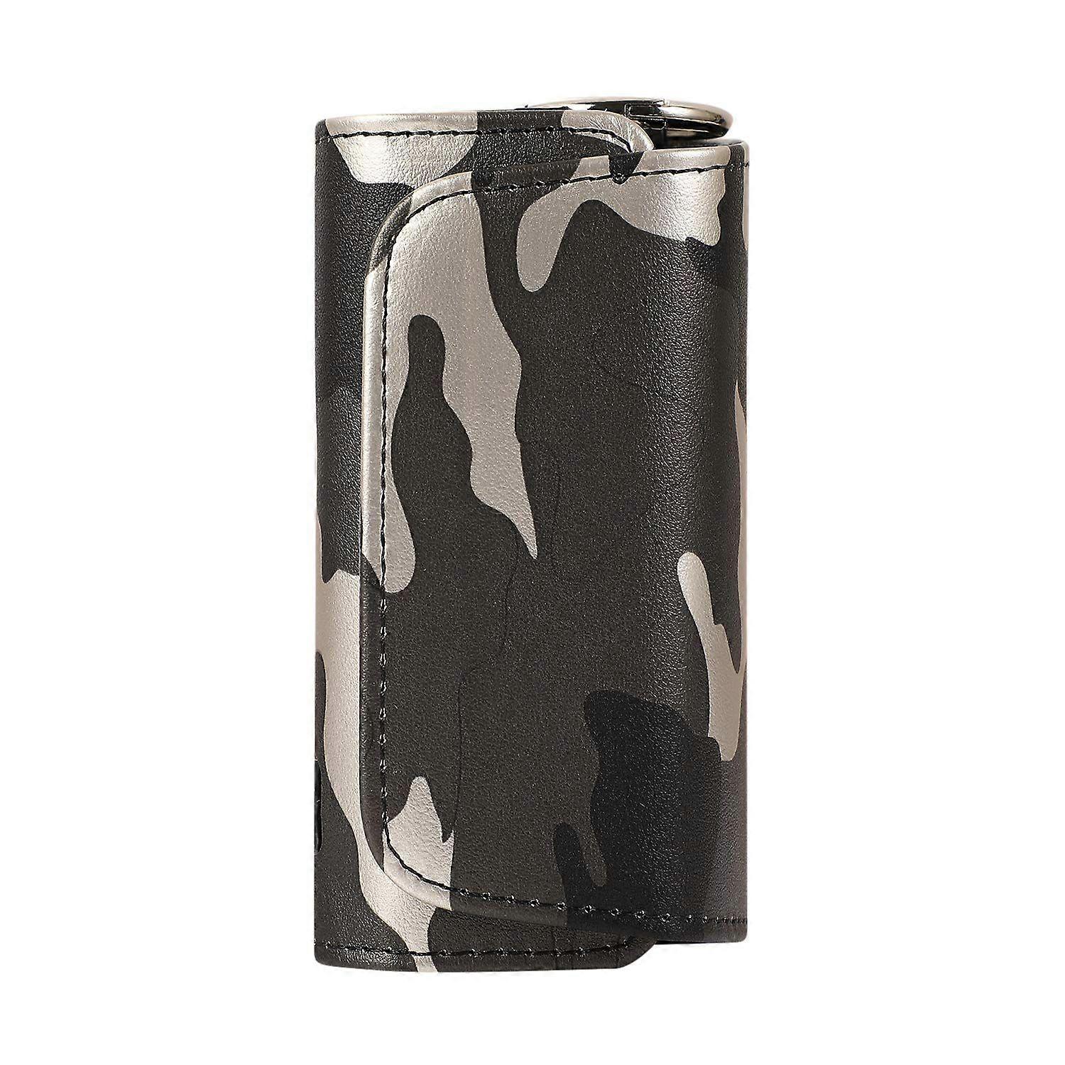 Protective case for 3 Duo e-cigarettes. Camouflage PU leather storage bag.