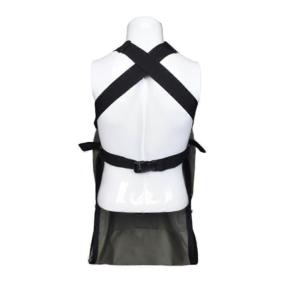 Fruit Picking Bag for Vegetable Harvest Use 1Pcs Adjustable Garden Storage Pouch Grey