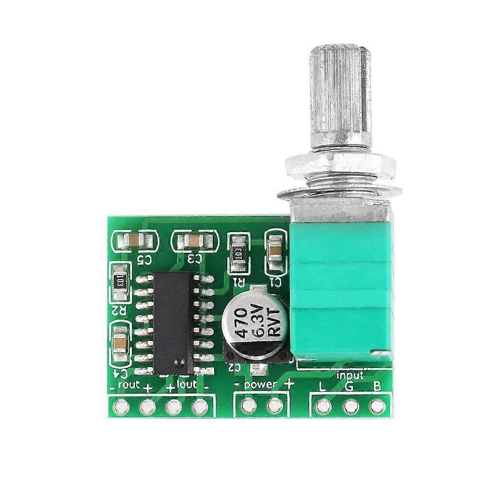 PAM8403 4Piece DualChannel Mini Digital Audio Amplifier Module Board With Potentiometer For Projects