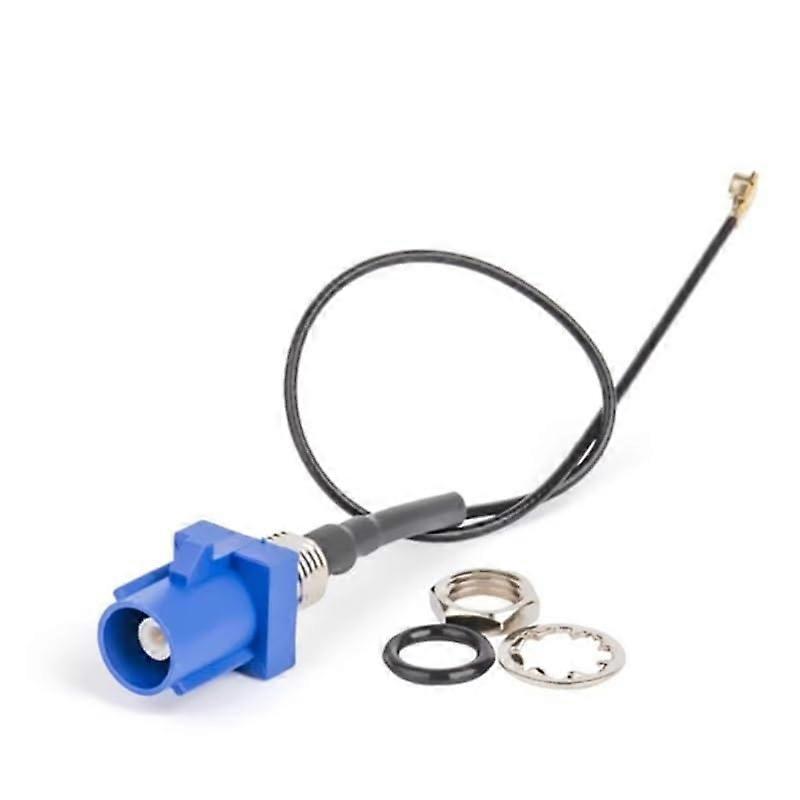 UFL to Fakra C Male Pigtail Cable 30CM RG1.13 Wire for Stable Signal Transmission