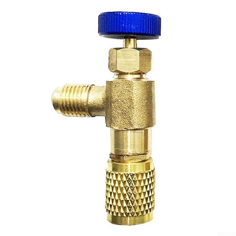 Copper Safety Valves Filling Tool Set For Air Conditioning Systems, Copper Material, HVAC Compatible, Multi Adapter Kit