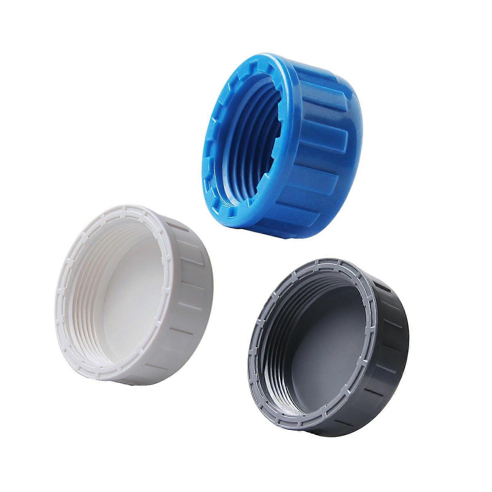 PVC Threaded Cap Gray 32mm For PVC Pipe Fittings Pipe Cap With Threads