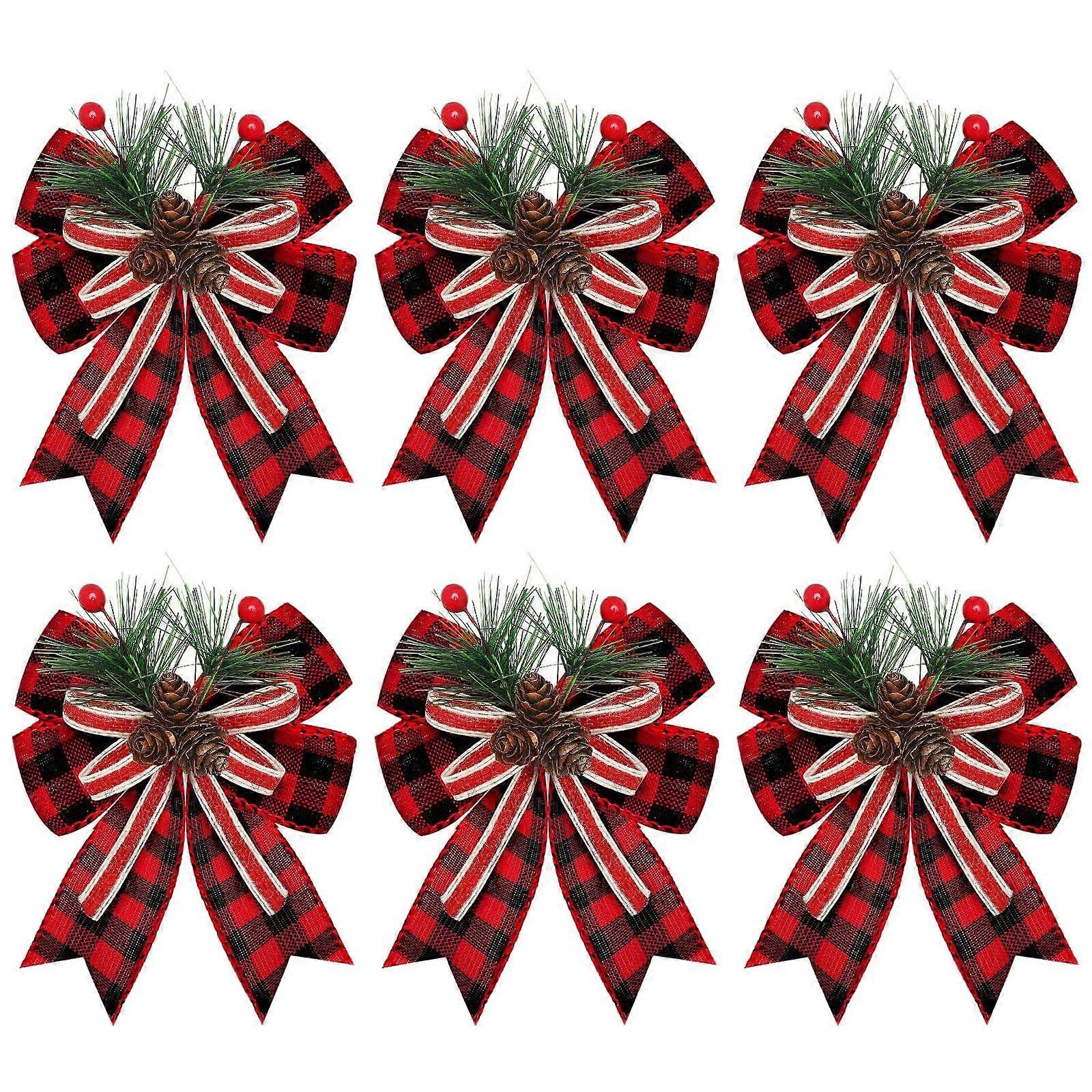 Large Red Christmas Bow