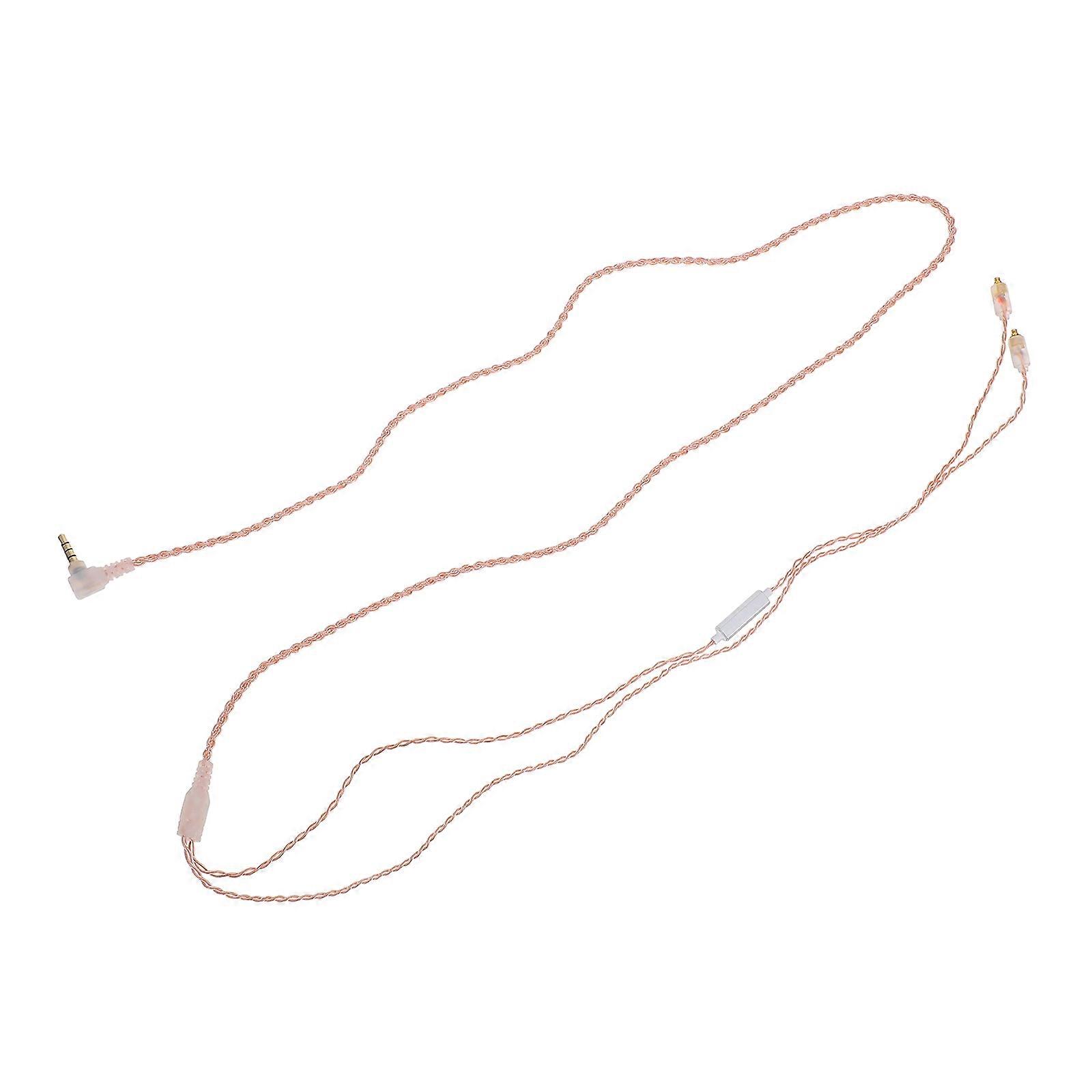 Headphone Audio Cable Durable 3.5mm Plug for Replacement 3Pcs