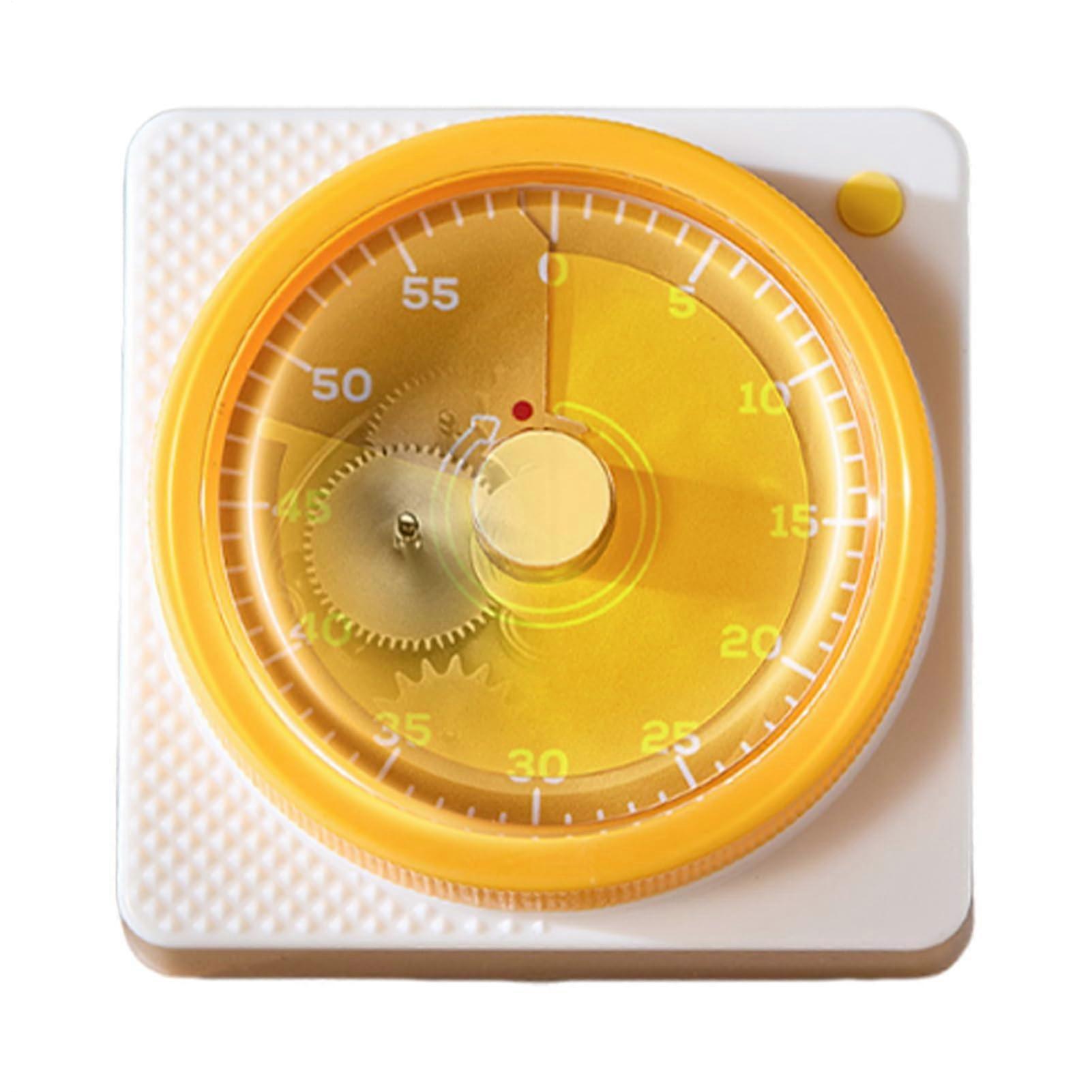 Silent Magnetic Kitchen Timer 60Minute Visual Countdown with Large EasyRead Digital Display