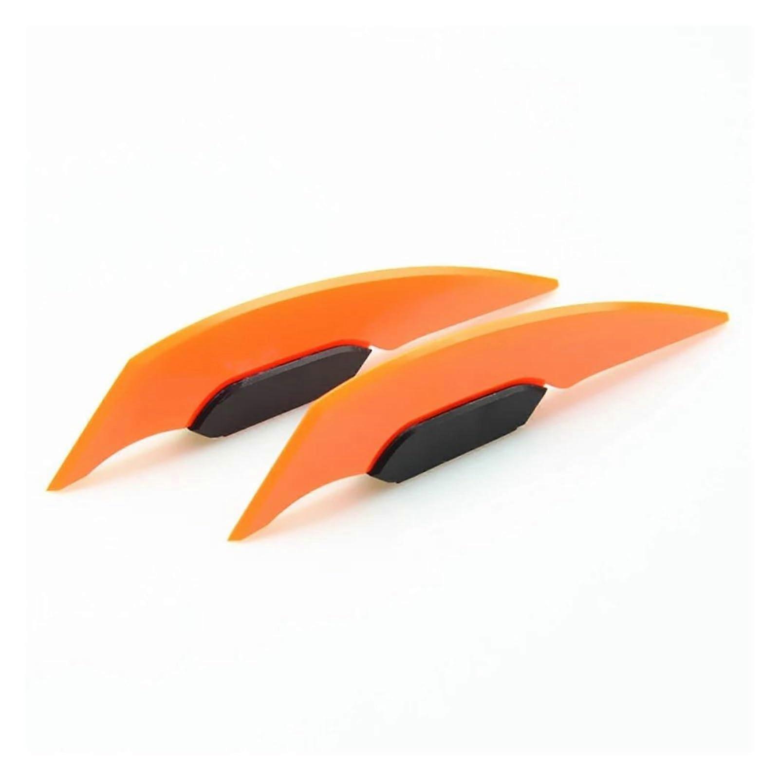 Wing Spoiler ABS Front Fairing Side Plate for YZFR6 Aerodynamic Kit Orange