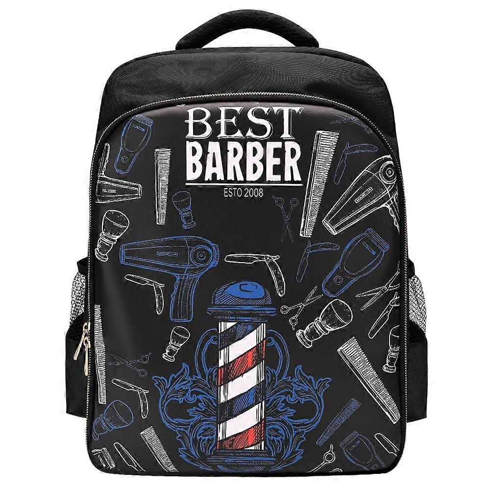 Barber Backpack with Large Capacity Waterproof Storage for Clippers and Tools, Ergonomic Straps