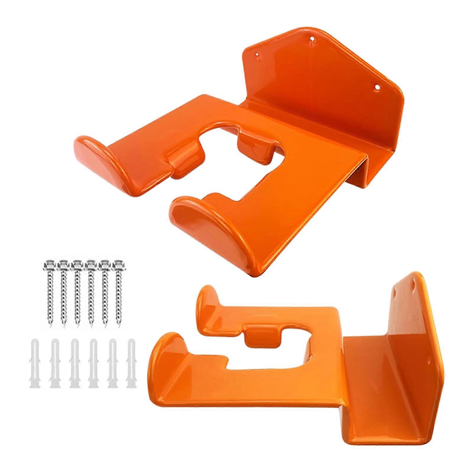 String Trimmer Hanger Wall Mount, Heavy Duty Steel Garage Tool Organizer Rack, SpaceSaving MultiTool Storage