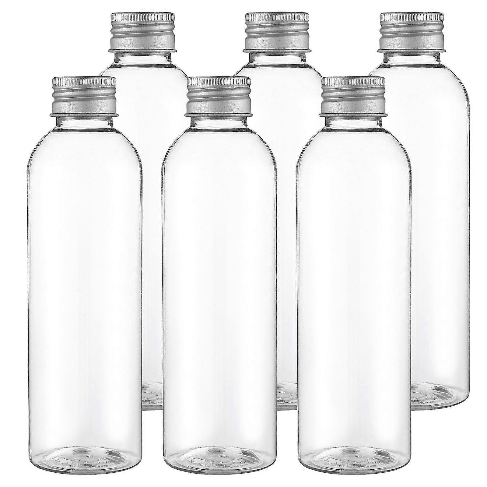 Plastic Bottles Shampoo Bottles Refillable 6Pcs for Storing Toiletries