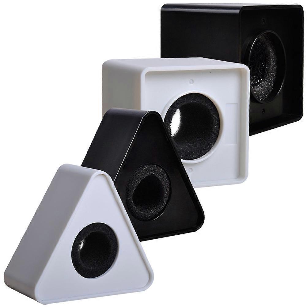 Microphone Flag Station for Interview Use 4Pcs Microphone Flag Covers Assorted Color