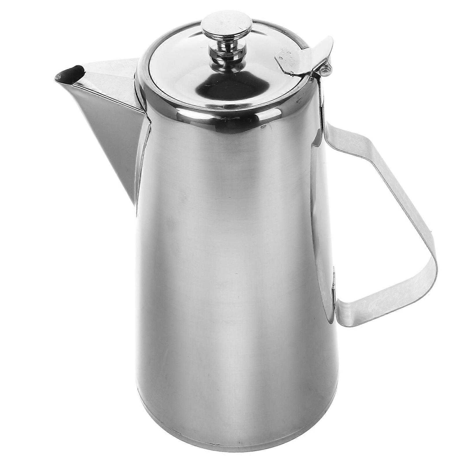 Stainless Steel Cold Water Pitcher for Storage 2Pcs Thickened Design