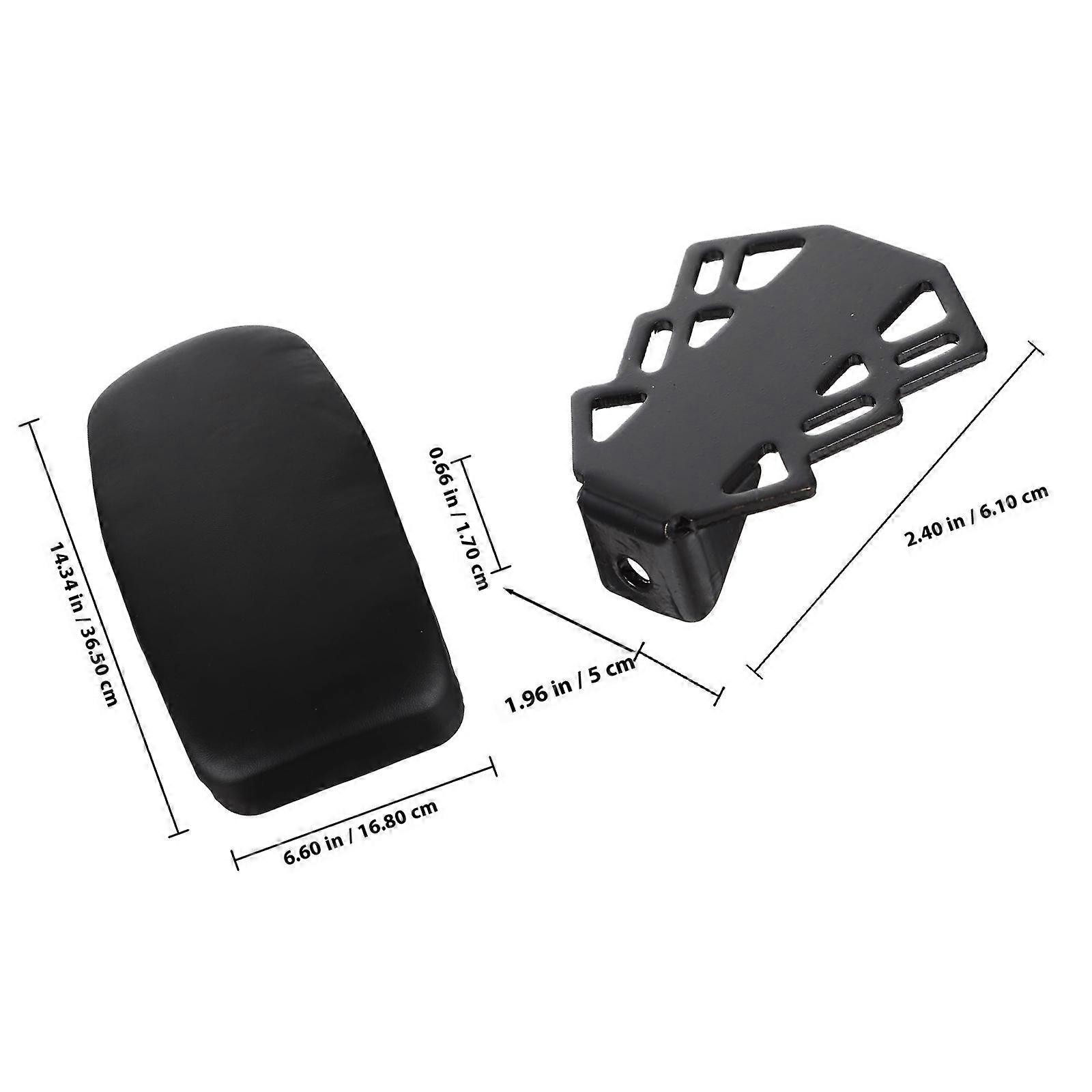 Bicycle Back Seat Cushion for Stable Support with Pedals 1Set