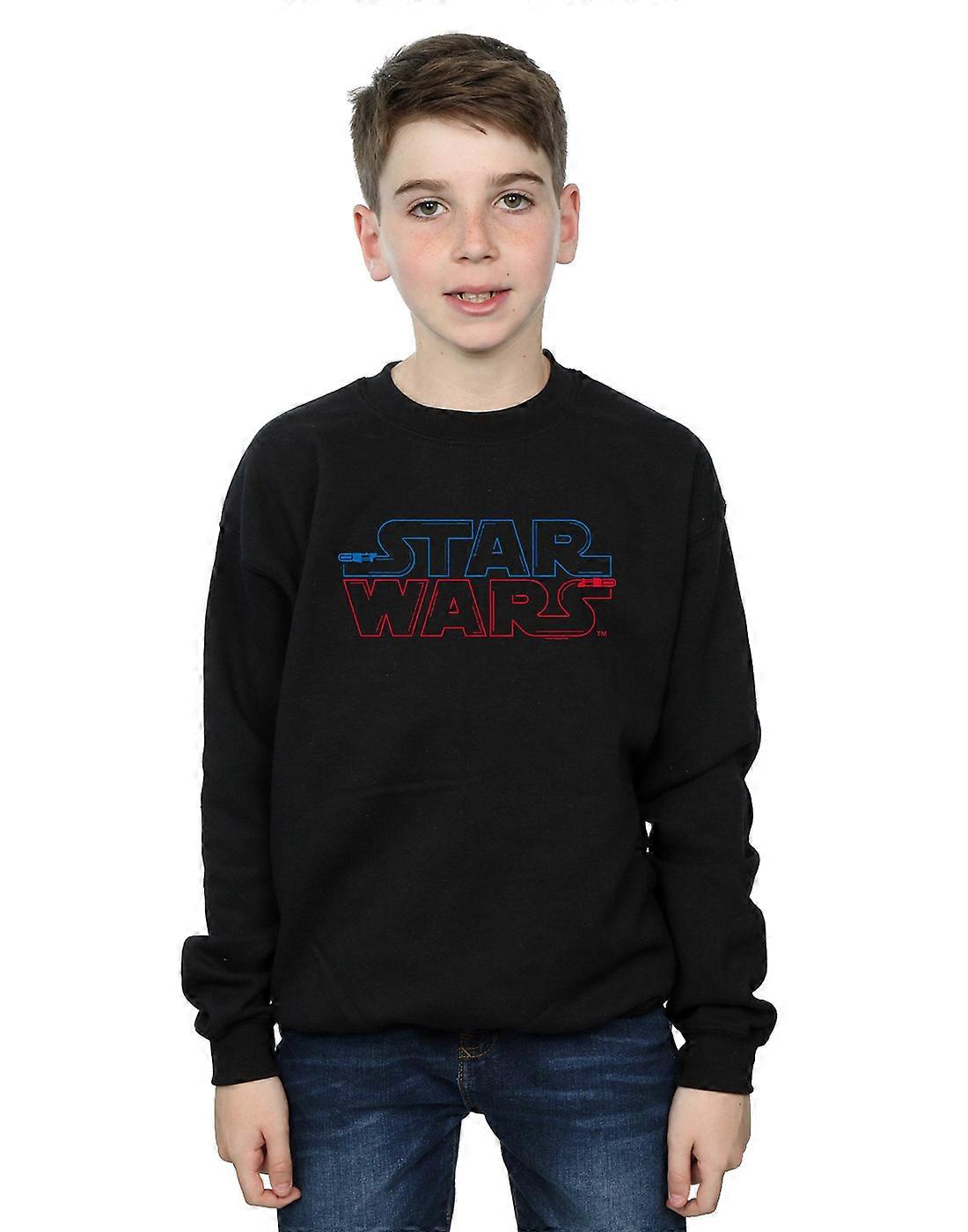 스타워즈 보이즈 라이트세이버 로고 스웨트셔츠