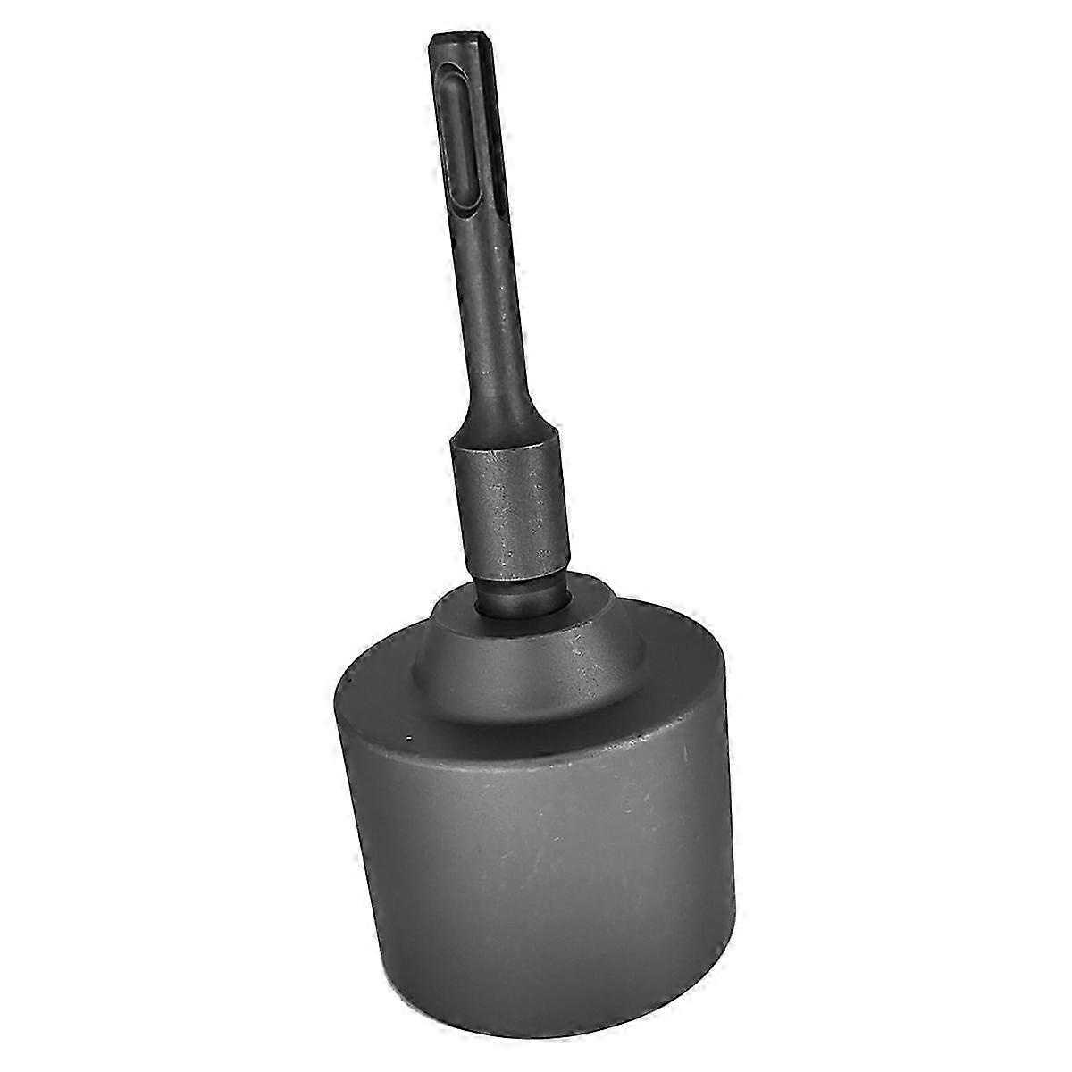 SDS Plus T-Post Ground Rod Driver, 65mm Drill Bit Driver,Hammer Drill Rod Converter compatible Rotar