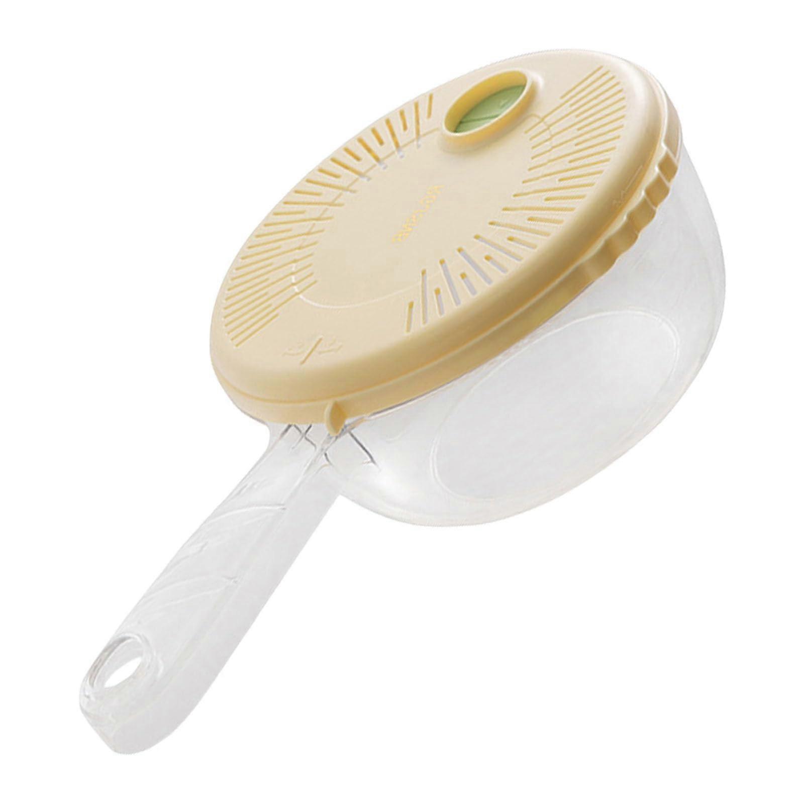 2 in 1 Fruit Strainer with Detachable Colander Bowl for Fast Draining and Space Saving Kitchen Use