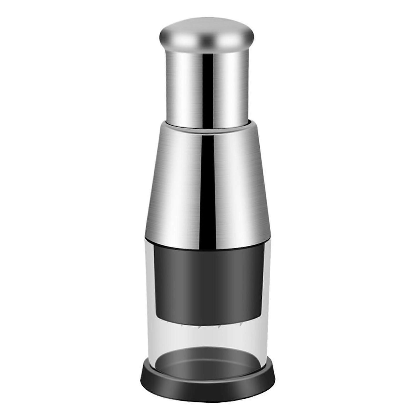 Garlic Chopper Manual Food Chopper for Kitchen Quick Ingredient Processing Onion Ginger Salad Prep