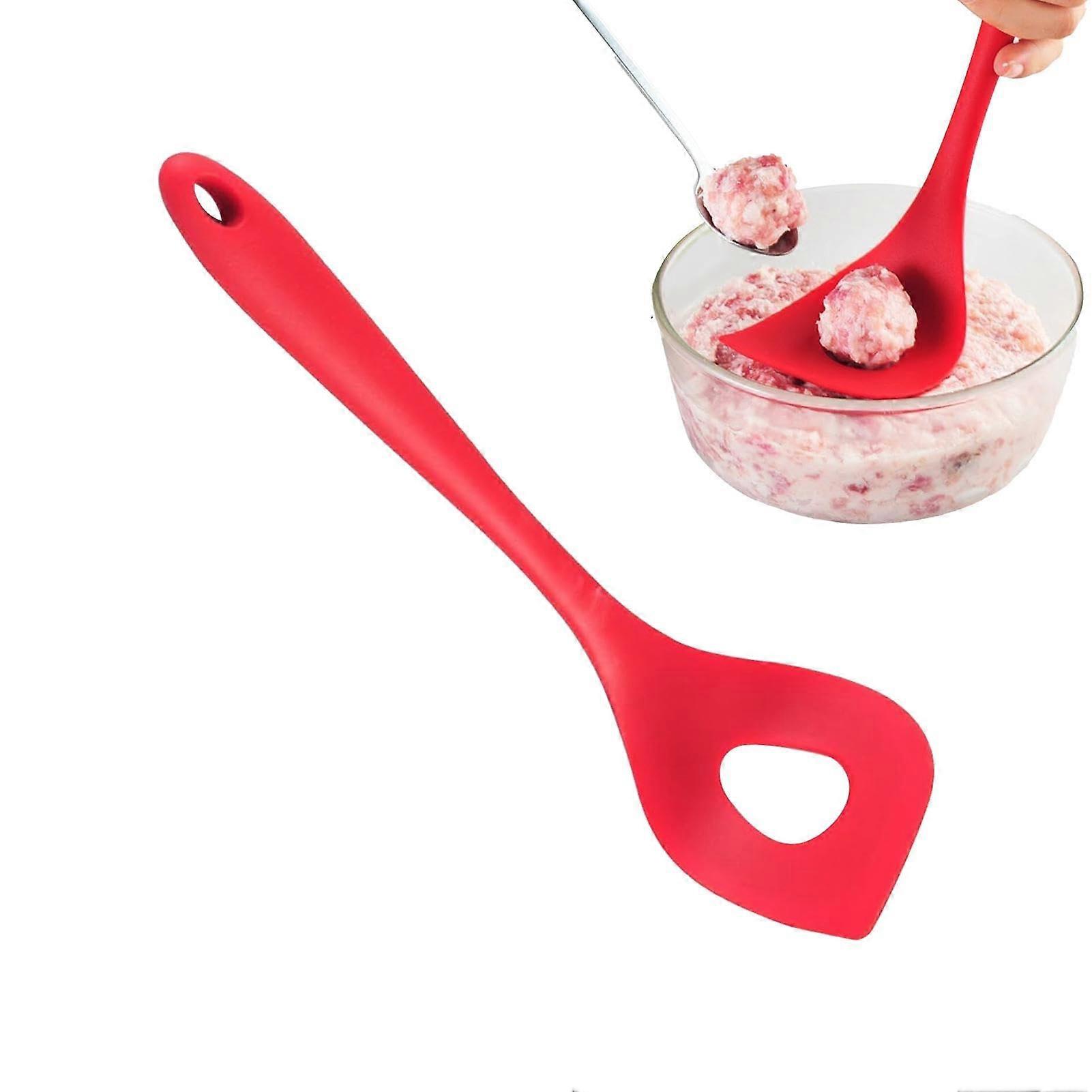 Meatball Maker Spoon with NonStick Silicone and Ergonomic Handle for  Meatballs