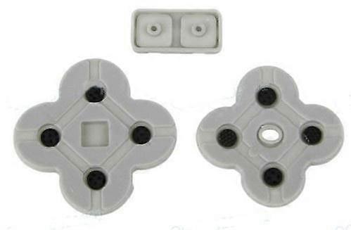 Silicone Contact Pad Set Restore Button Responsiveness Easy DIY  Kit for Nintendo DS Lite