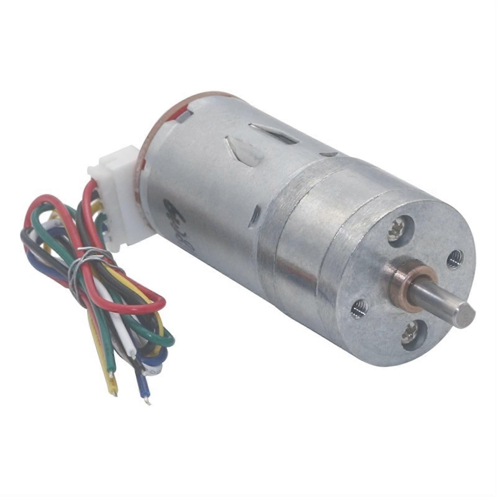 25GA370 6V DC Geared Motor  Torque Micro Gearbox for DIY Robotics and Hobby Projects