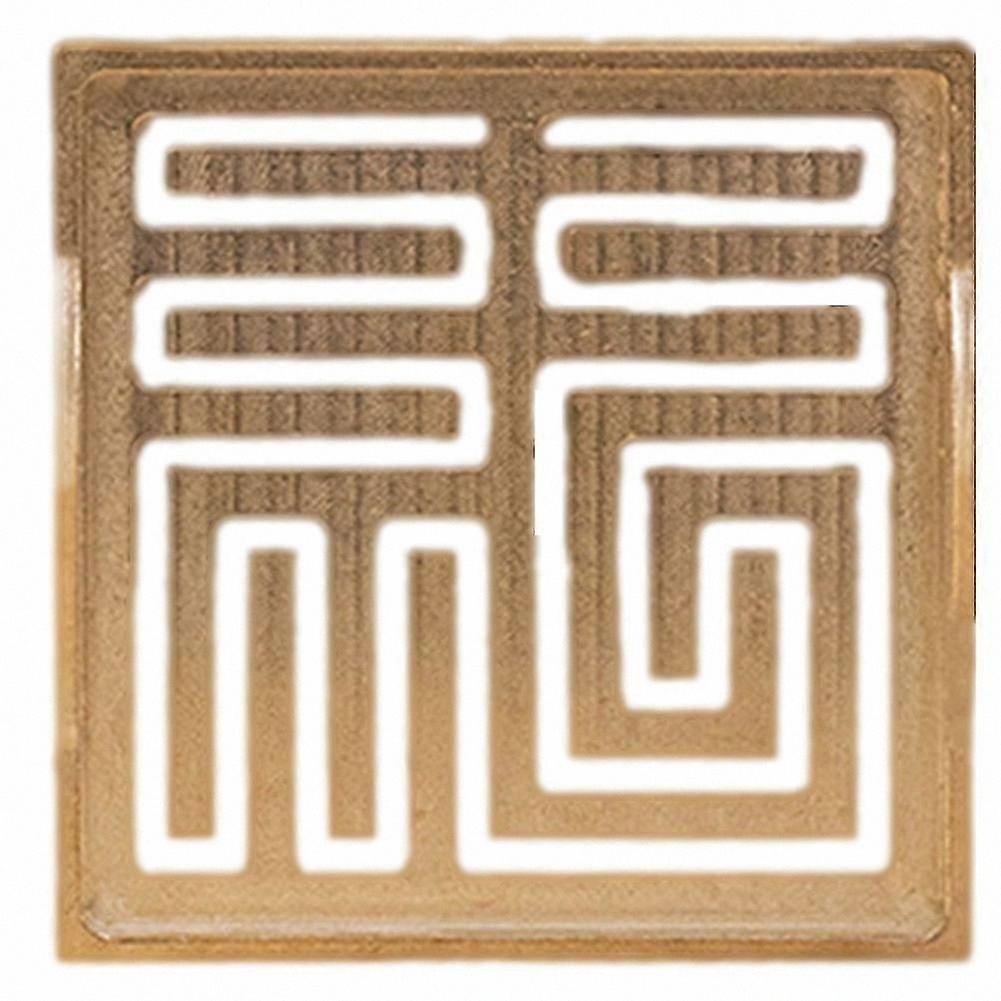 Square Double Ear Incense Stamp Tool & Mold