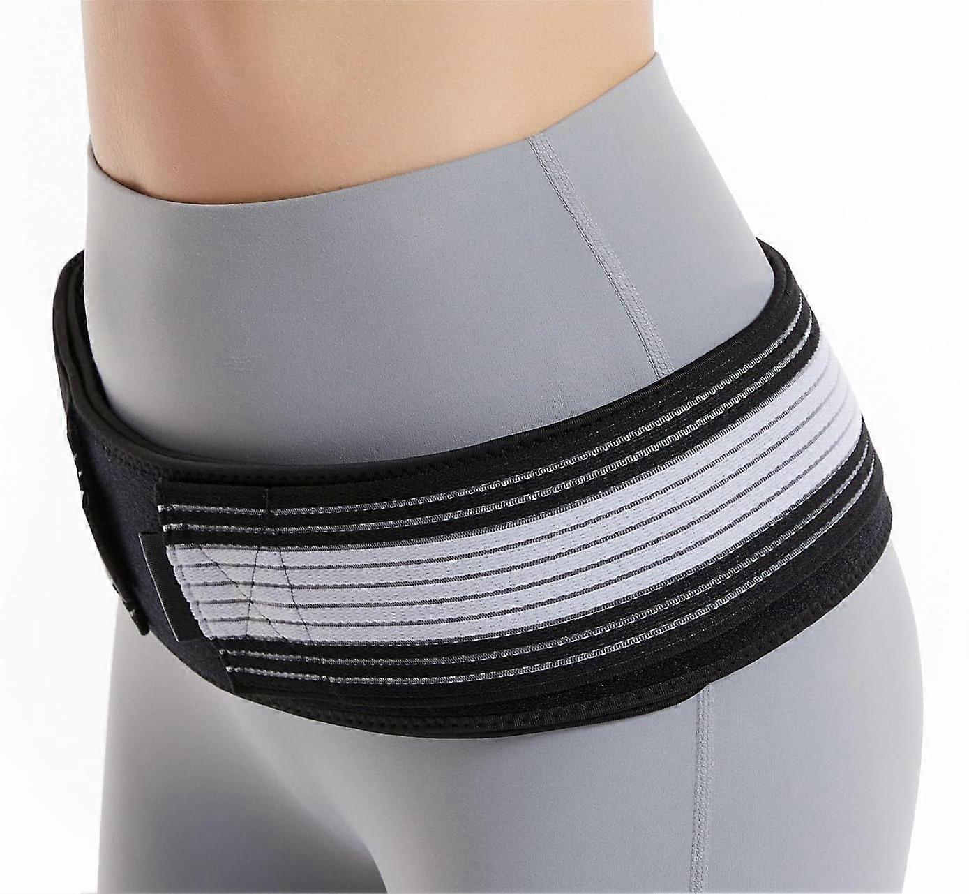Lower Back Brace for Women with Dual Adjustable Compression, Thin Breathable Lumbar Support Belt