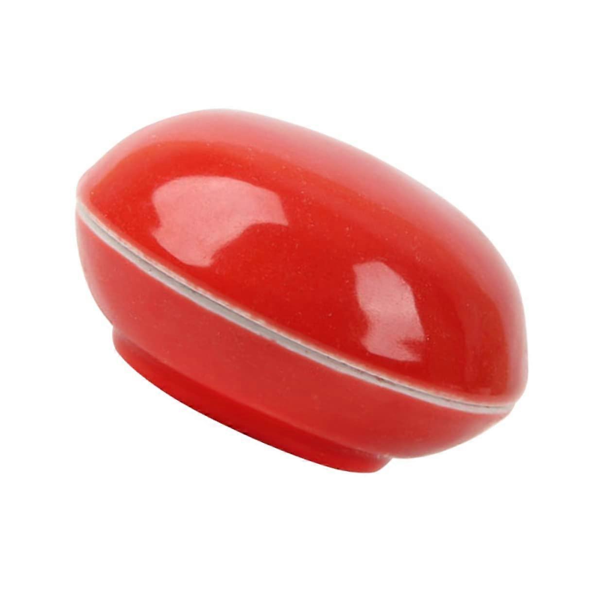 Porcelain Ink Pad Box with Protective Lid, Elegant Ceramic Seal Paste Container for Calligraphy