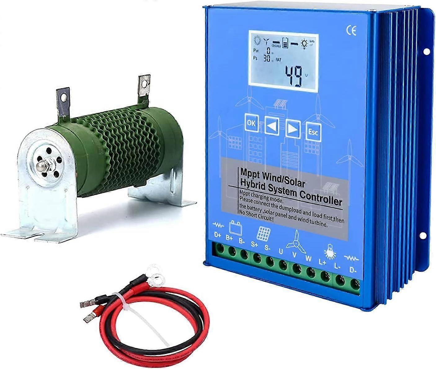 48V 18000W Wind Solar Hybrid MPPT Charge Controller with Dump Load for  Power Systems