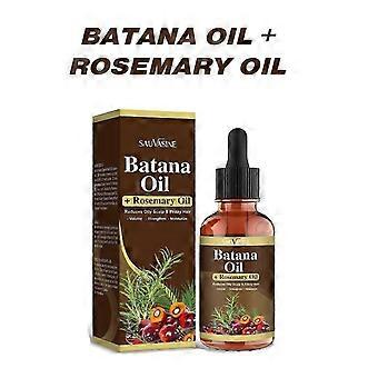 Batana Oil with Rosemary for Hair Growth,100% Organic Batana Oil Reduce Hair Loss, Nourishes Hair, Batana Hair Oil for All Hair Types, 30ml / 1 Fl Oz