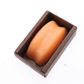 Handmade Soap for Washing 2Pcs Papaya Skin Brightening Nourishing Soap Bar