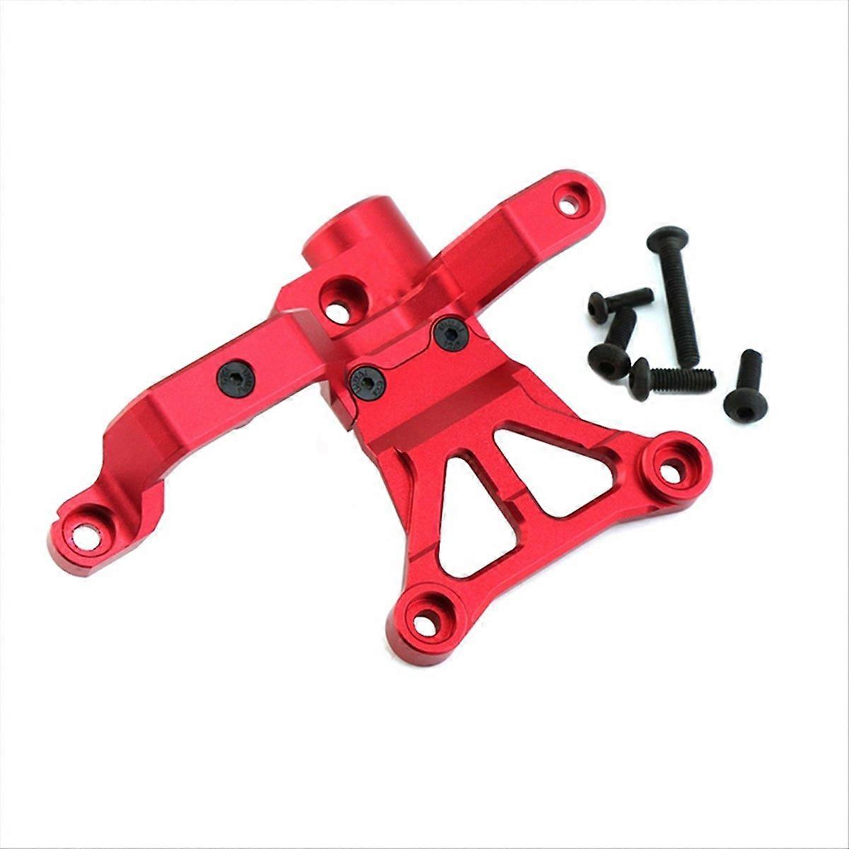 Metal Front Steering Protection Bracket, Toy Car Accessories,Red