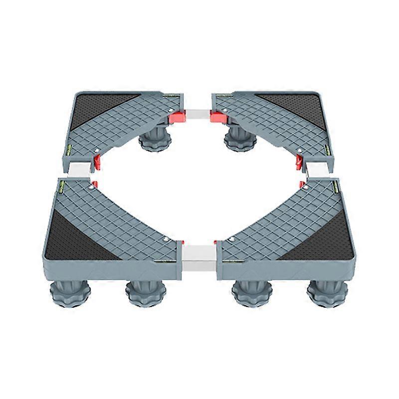 Washing Machine Stand Adjustable Anti-Vibrator Mobile Base Support