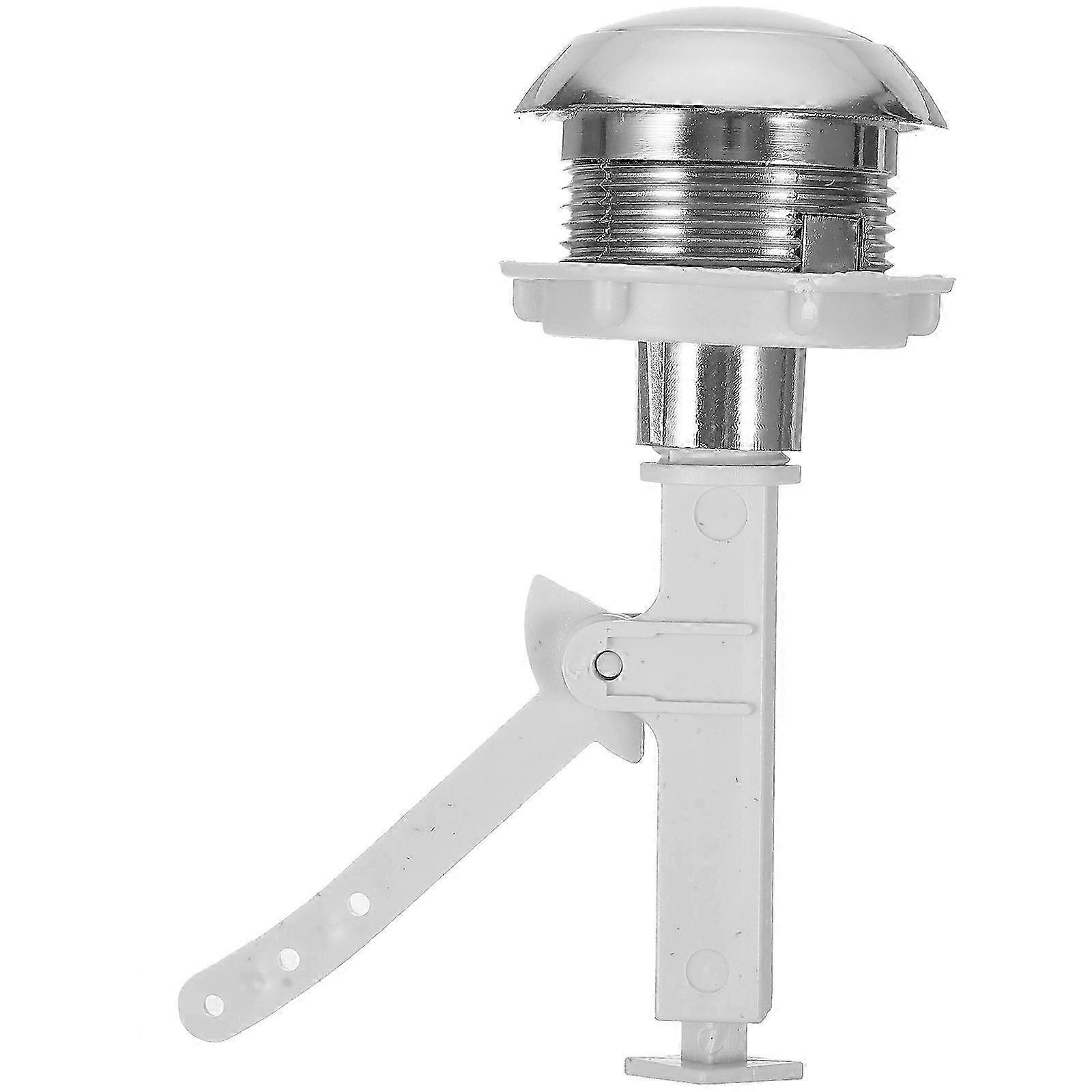 1Pc Practical Toilet Push Button Single Flush Tank Button Closestool Replacement Part