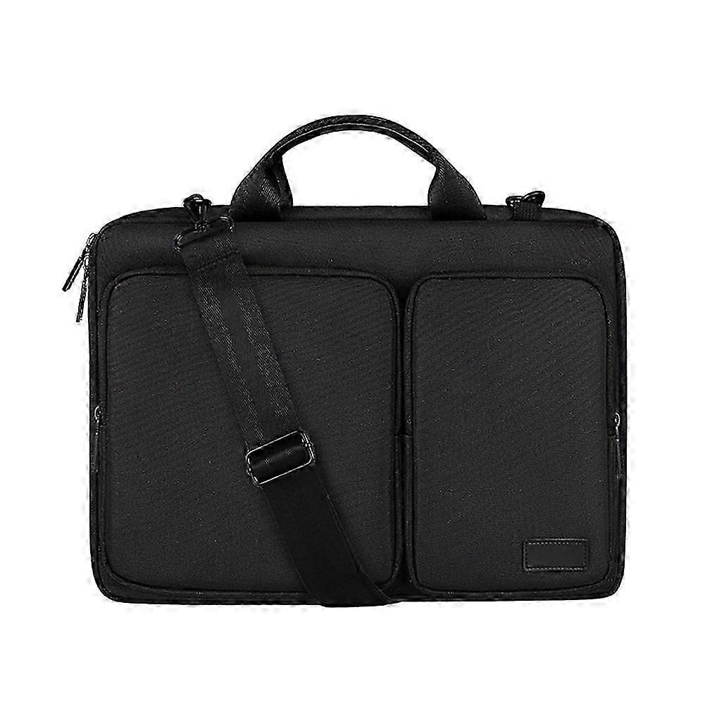 Zipper Binder with Sturdy Shoulder Strap & Multiple Pockets,for Office School Use, for Laptops,13.3