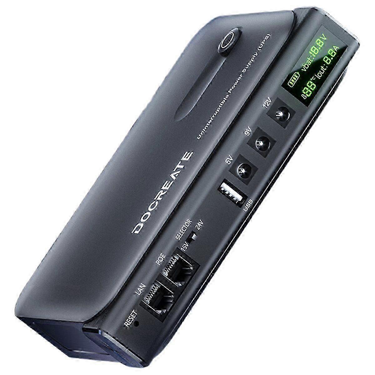 36W Mini DC 12V MINI UPS Power Supply EU Plug