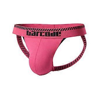 Barcode Berlin Kavan Jockstrap Pink-Black | Men's Underwear | Men's Jockstrap