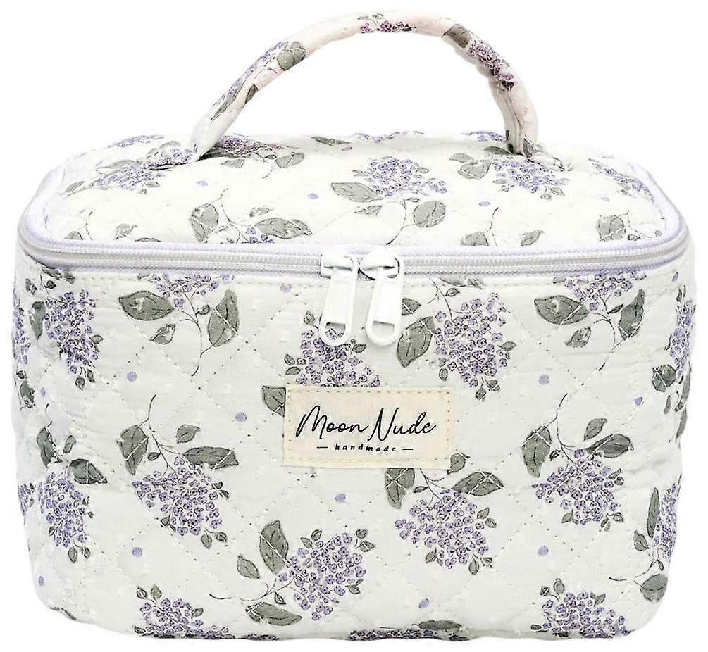 Moon Nude Lilac Vanity Bag - White/Grey
