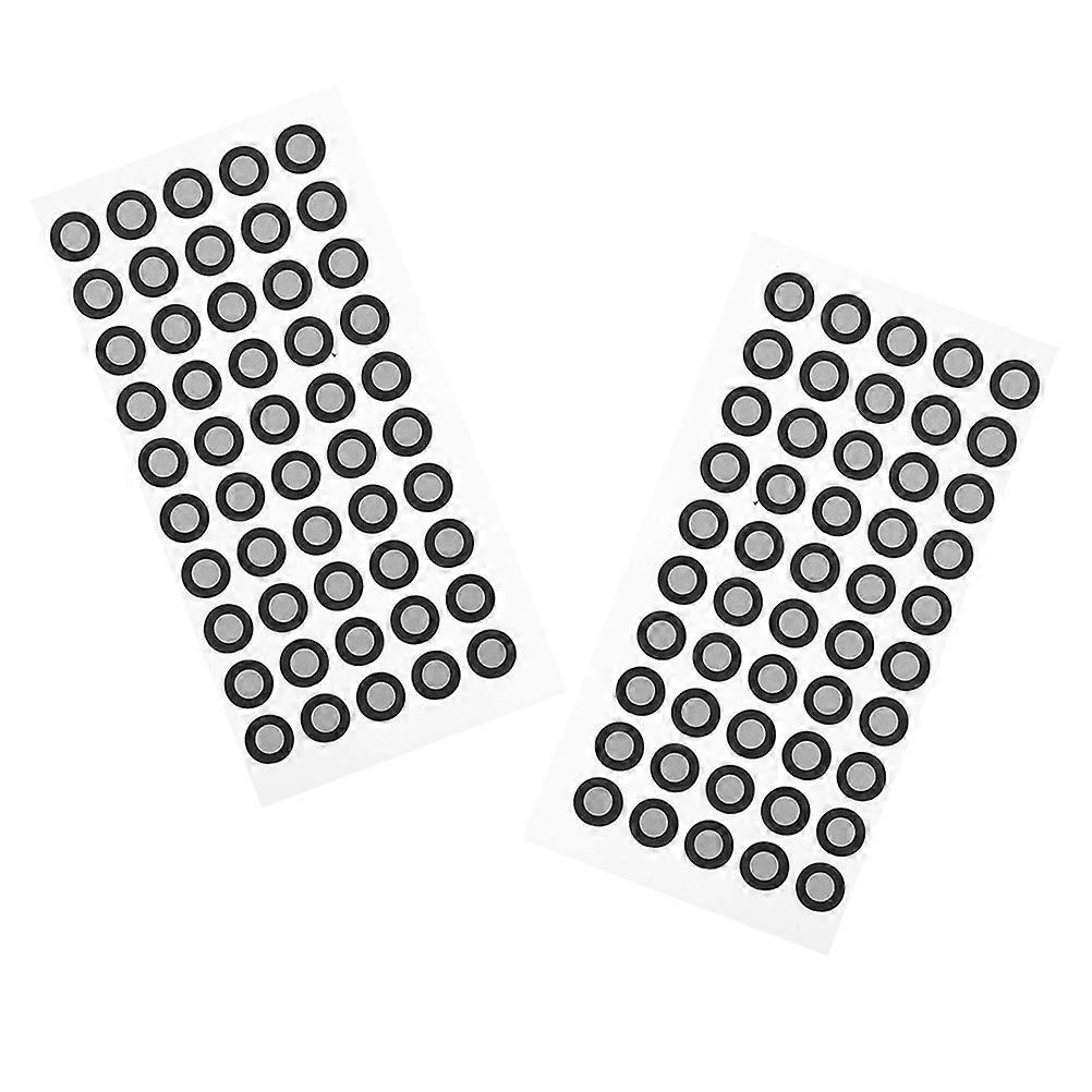Dot Point Markers Black for 3D Scanner Reflection with 2 Sheets